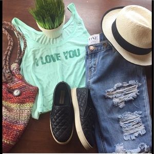 ONE Teaspoon Awesome Baggies Destroyed Jeans Size 29
